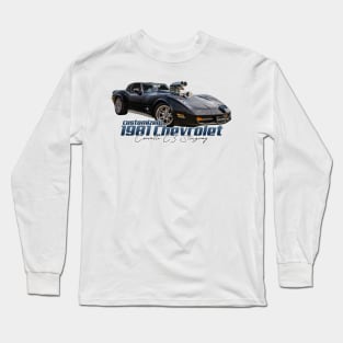 Customized 1981 Chevrolet Corvette C3 Stingray Long Sleeve T-Shirt